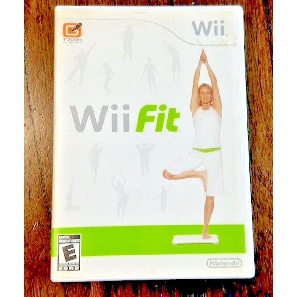 Wii Fit (Nintendo Wii, 2008) game, Fitness CD, great contition manual included